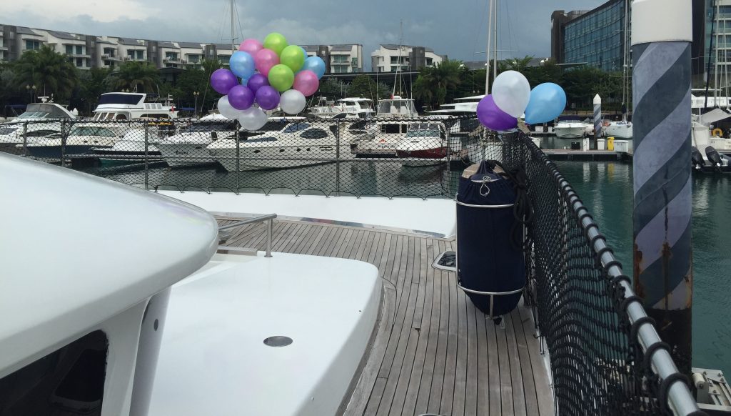 53 Ft Catamaran yacht charter singapore